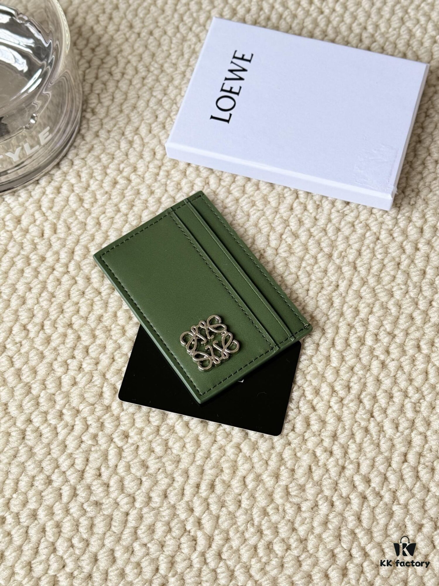 Loewe New Arrival Card Holder Restock! Metal Logo Version