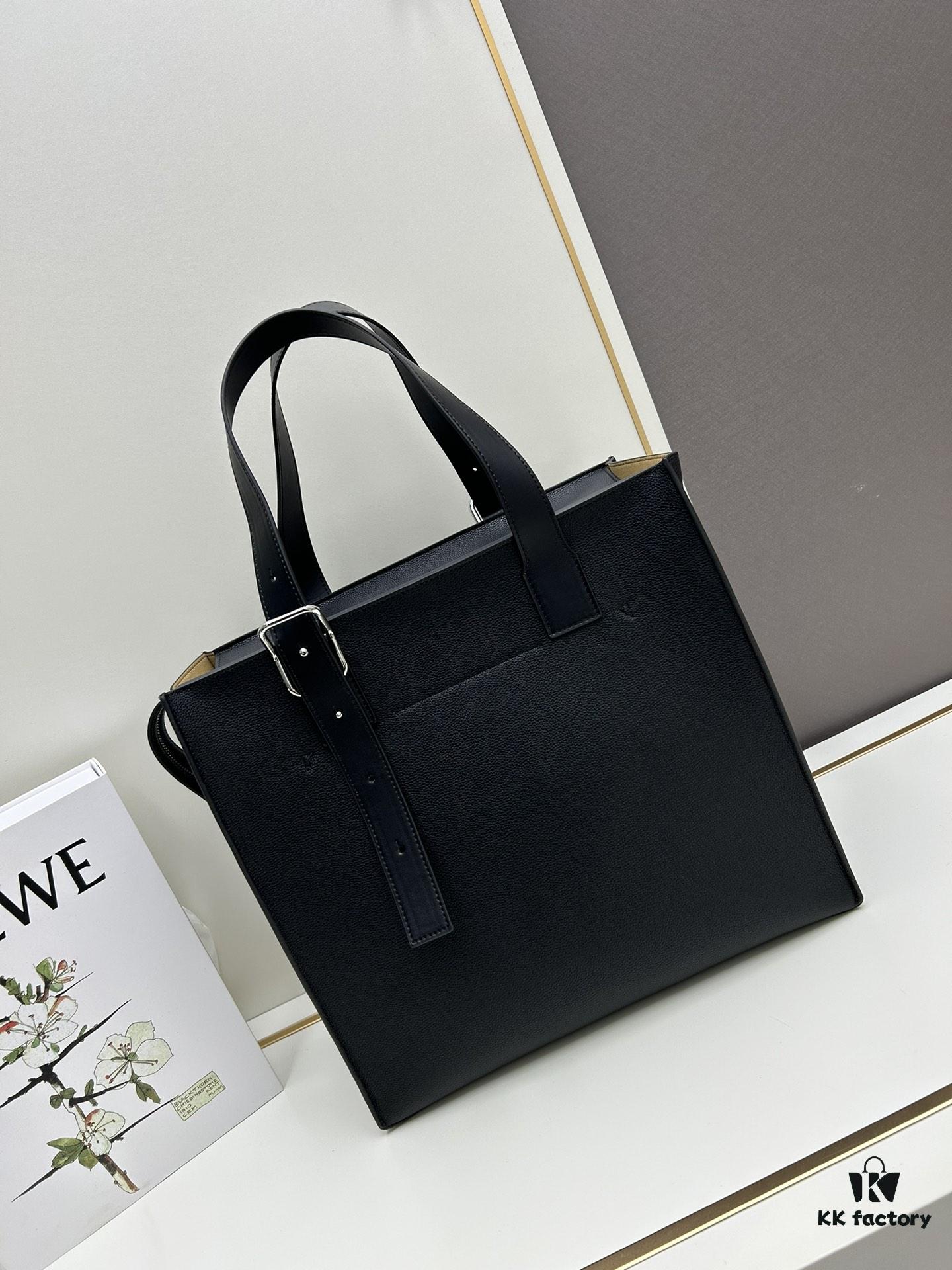 6930d87e6e68136f4d9b1768 Loewe Buckle Tote Bag, New Zip Version Men's Tote, Model 3050A