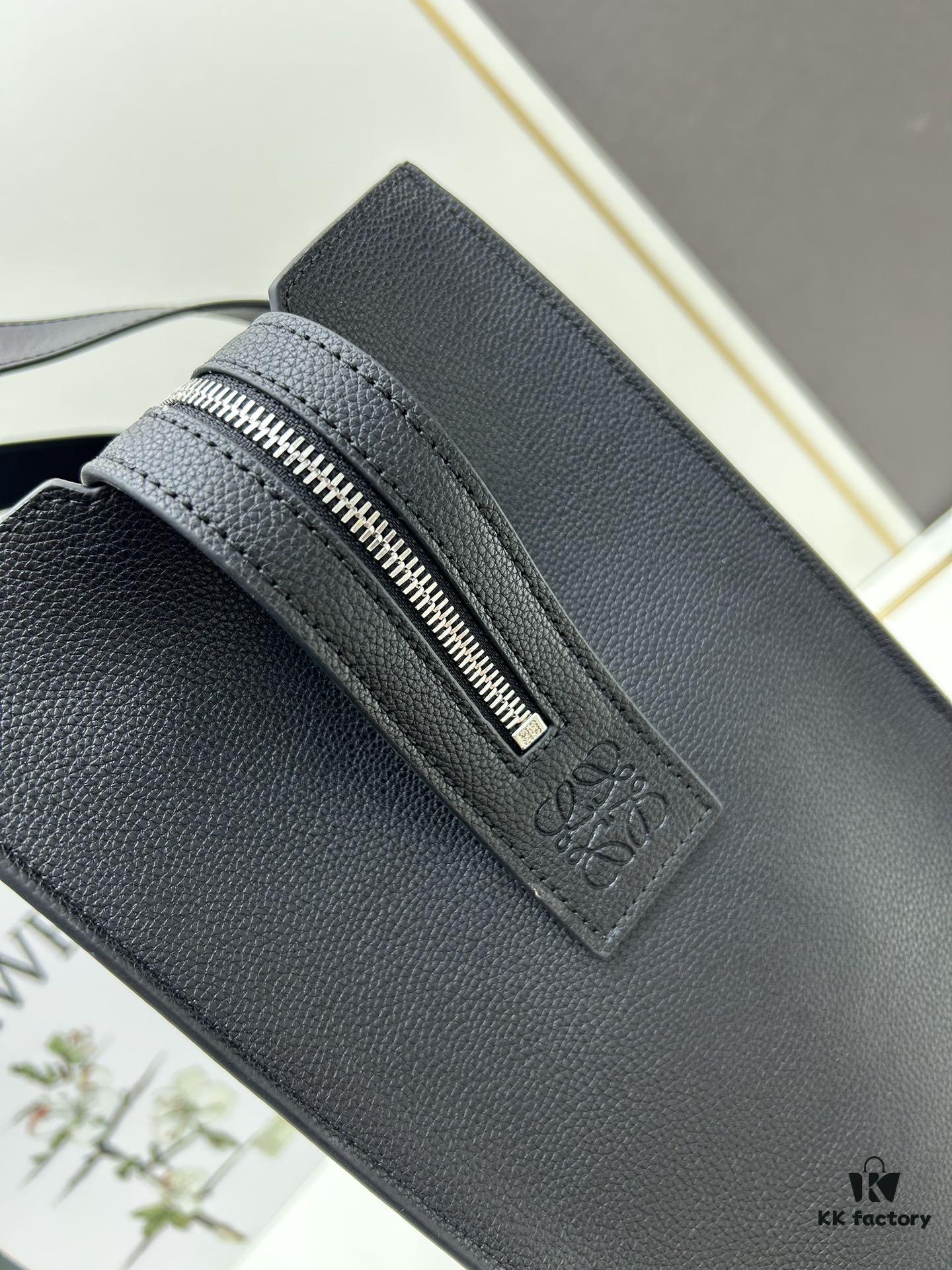 6930d8806e68136f4d9b176b Loewe Buckle Tote Bag, New Zip Version Men's Tote, Model 3050A