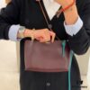 6930d8876e68136f4d9b1776 2024 New Arrival Knot T Shiny Nappa Leather Clutch Bag Model S3045