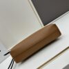 2024 New Arrival Clutch Bag Model S3045 Shiny Nappa Calf Leather Knot T Clutch with Contrast Bow Zipper Pull and Wrist Strap