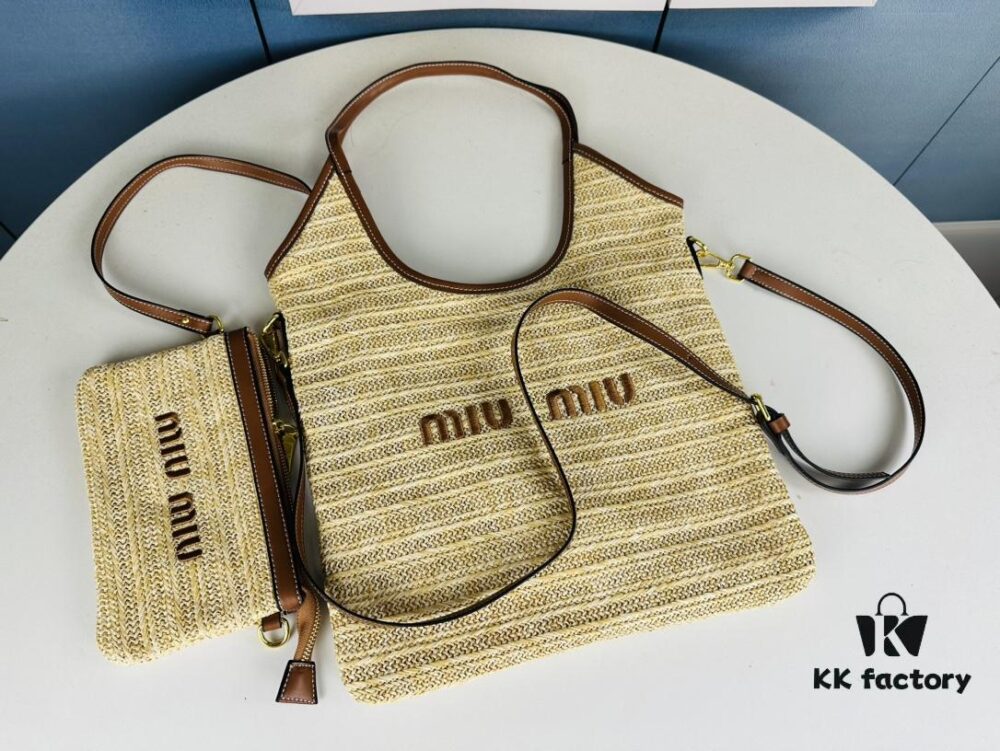 6930d8a36e68136f4d9b179a New Arrival Miu Miu Rattan Bag – Perfect for Everyday Use