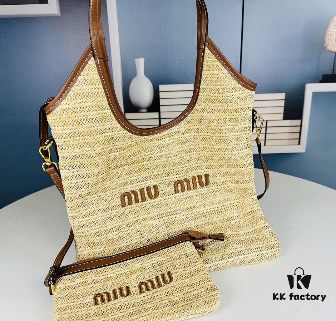 6930d8a56e68136f4d9b179f New Arrival Miu Miu Rattan Bag – Perfect for Everyday Use