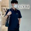 6930d8c06e68136f4d9b17bb Loewe New Soft Smooth Calfskin Leather and Jacquard Fabric Military Messenger Bag for Men
