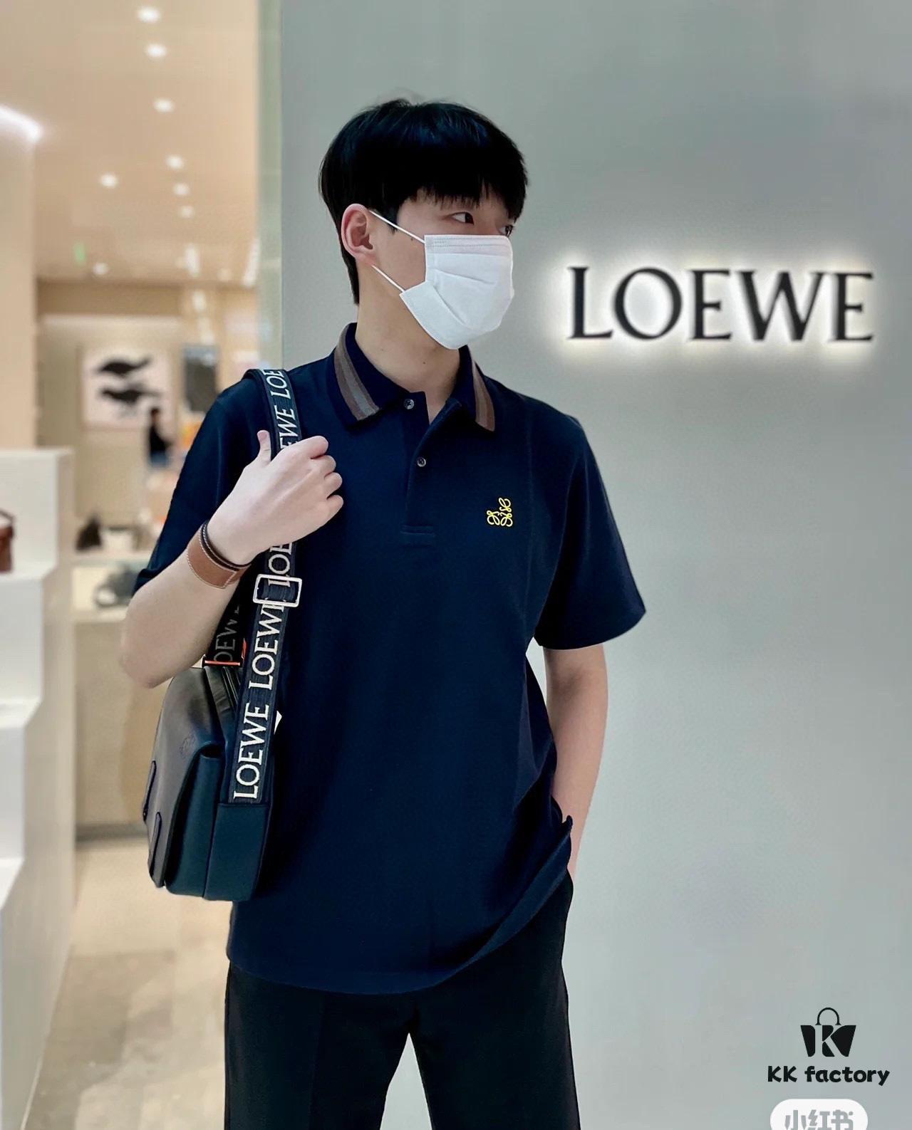 6930d8c06e68136f4d9b17bb Loewe New Soft Smooth Calfskin Leather and Jacquard Fabric Military Messenger Bag for Men