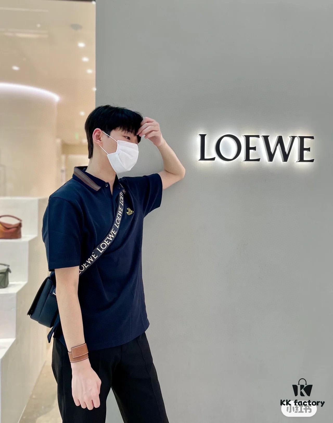 6930d8cb6e68136f4d9b17c3 Loewe New Soft Smooth Cowhide Leather and Jacquard Fabric Military Messenger Bag for Men