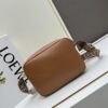 6930d8de6e68136f4d9b17d7 Loewe New Soft Smooth Cowhide Leather and Jacquard Fabric Military Messenger Bag for Men