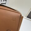 6930d8df6e68136f4d9b17da Loewe New Soft Smooth Cowhide Leather and Jacquard Fabric Military Messenger Bag for Men