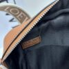 6930d8e56e68136f4d9b17e0 Loewe New Soft Smooth Cowhide Leather and Jacquard Fabric Military Messenger Bag for Men