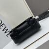 6930d8e66e68136f4d9b17e5 Loewe New Soft Smooth Calfskin Leather and Jacquard Fabric Military Messenger Bag for Men
