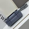 6930d8f46e68136f4d9b17f6 Loewe New Soft Smooth Calfskin Leather and Jacquard Fabric Military Messenger Bag for Men