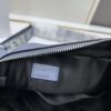 6930d8f86e68136f4d9b17fa Loewe New Soft Smooth Calfskin Leather and Jacquard Fabric Military Messenger Bag for Men