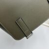 6930d8fc6e68136f4d9b1800 Loewe New Soft Smooth Cowhide Leather and Jacquard Fabric Military Messenger Bag for Men