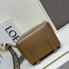 6930d9016e68136f4d9b1806 Loewe New Soft Smooth Cowhide Leather and Jacquard Fabric Military Messenger Bag for Men