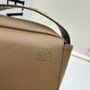 6930d9016e68136f4d9b1808 Loewe New Soft Smooth Cowhide Leather and Jacquard Fabric Military Messenger Bag for Men