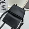 6930d9096e68136f4d9b1814 Loewe New Soft Smooth Calfskin Leather and Jacquard Fabric Military Messenger Bag for Men