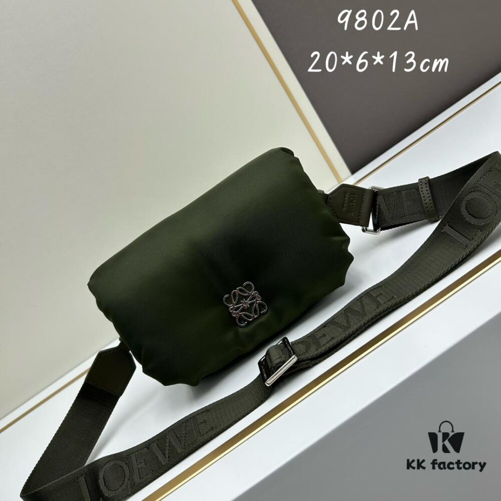 6930d9146e68136f4d9b182a LOEWE Mini Nylon Puffer Goya Bag