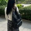 Top Grain Leather Ba1enciaga Le Cagole Studs Backpack – A Fashionable Bag That Elevates Your Entire Outfit
