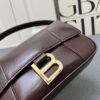 6930d9616e68136f4d9b188d Genuine Top-Layer Cowhide Leather Bag 🎁 Balenciaga Paris, Size 23x13x4cm, 2025 New Arrival Niche Style Handbag 🛍️ Essential for Early Risers