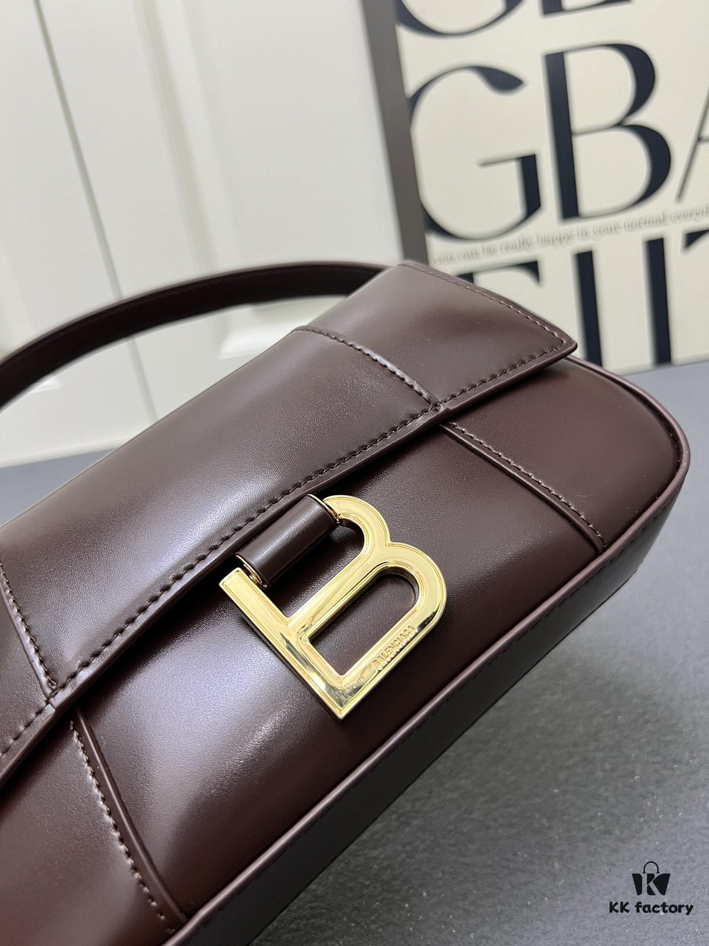 6930d9616e68136f4d9b188d Genuine Top-Layer Cowhide Leather Bag 🎁 Balenciaga Paris, Size 23x13x4cm, 2025 New Arrival Niche Style Handbag 🛍️ Essential for Early Risers