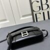 6930d96f6e68136f4d9b18a1 Top Layer Cowhide Balenciaga Paris, 23x13x4cm, 2025 New Arrival Niche Bag, Essential for Early Risers