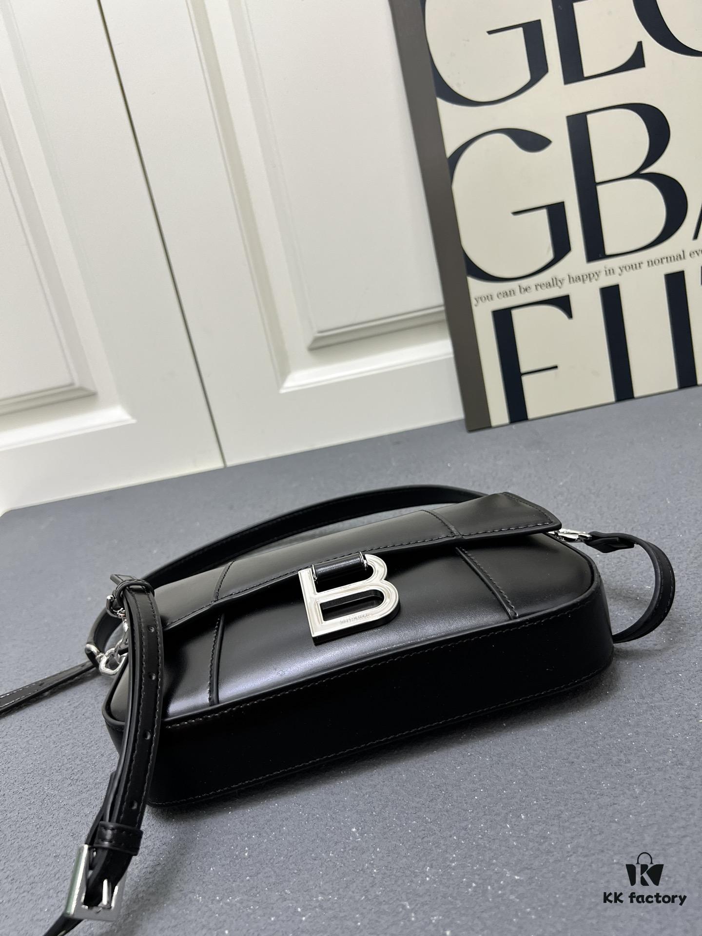 6930d96f6e68136f4d9b18a1 Top Layer Cowhide Balenciaga Paris, 23x13x4cm, 2025 New Arrival Niche Bag, Essential for Early Risers