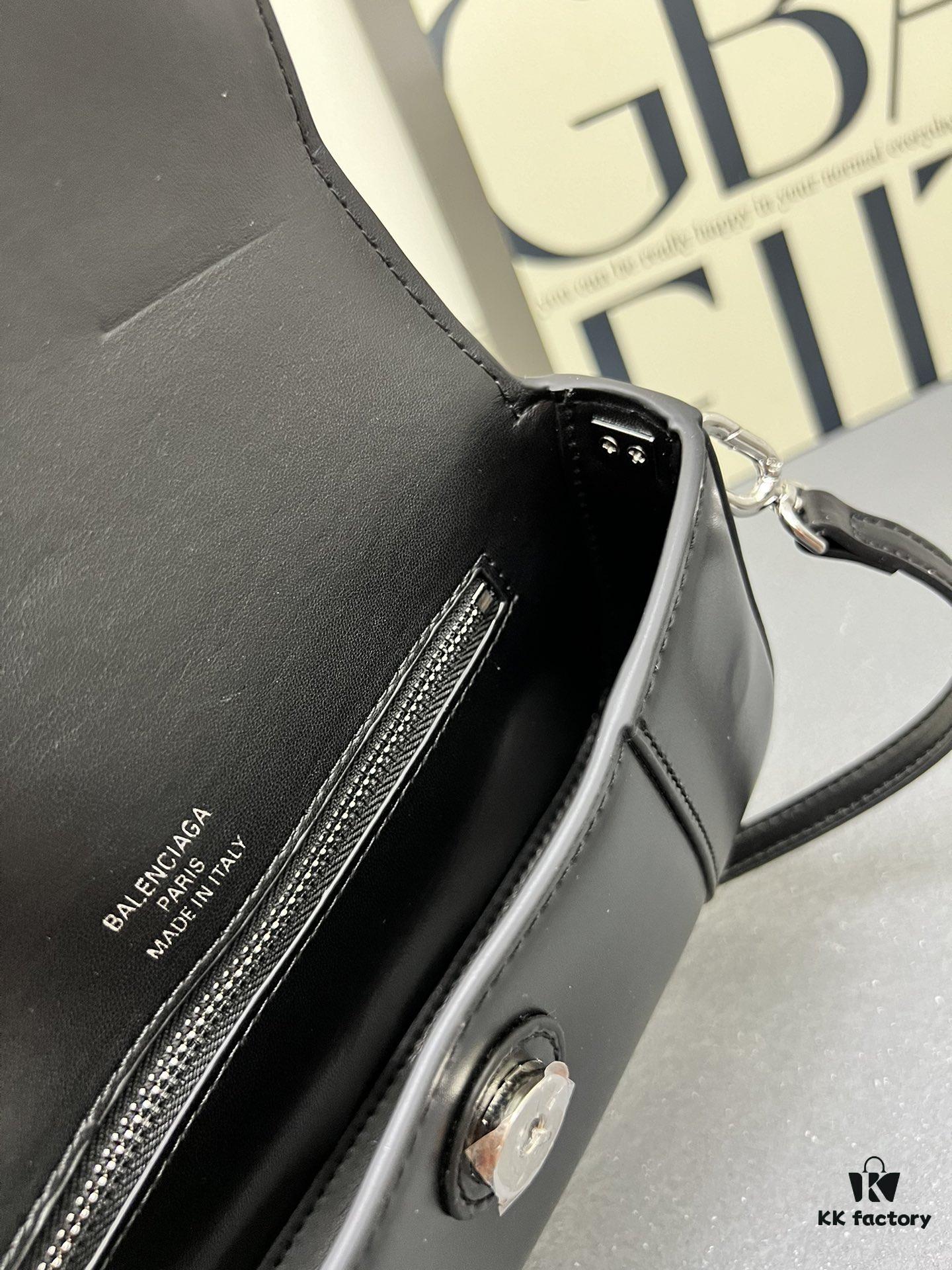 6930d9846e68136f4d9b18b8 Top Layer Cowhide Balenciaga Paris, 23x13x4cm, 2025 New Arrival Niche Bag, Essential for Early Risers