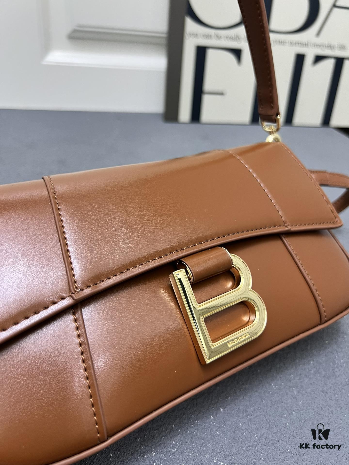 6930d98c6e68136f4d9b18c2 Top Grain Cow Leather Balenciaga Paris, 23x13x4cm, 2025 New Arrival Niche Bag for Early Risers