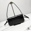 In Stock‼️ Large Size [Black-Silver Plain Weave] BALENCIAGO Hourglass Crossbody Bag