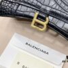 6930d9d76e68136f4d9b192f Balenciaga Hourglass Bag Crocodile Black