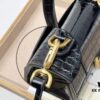 6930d9d86e68136f4d9b1931 Balenciaga Hourglass Bag Crocodile Black