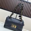 6930d9e36e68136f4d9b193f Large Size Luxury Commuter Bag 💜 MODU FLAP CHAIN BAG in Imported Full-Grain Leather