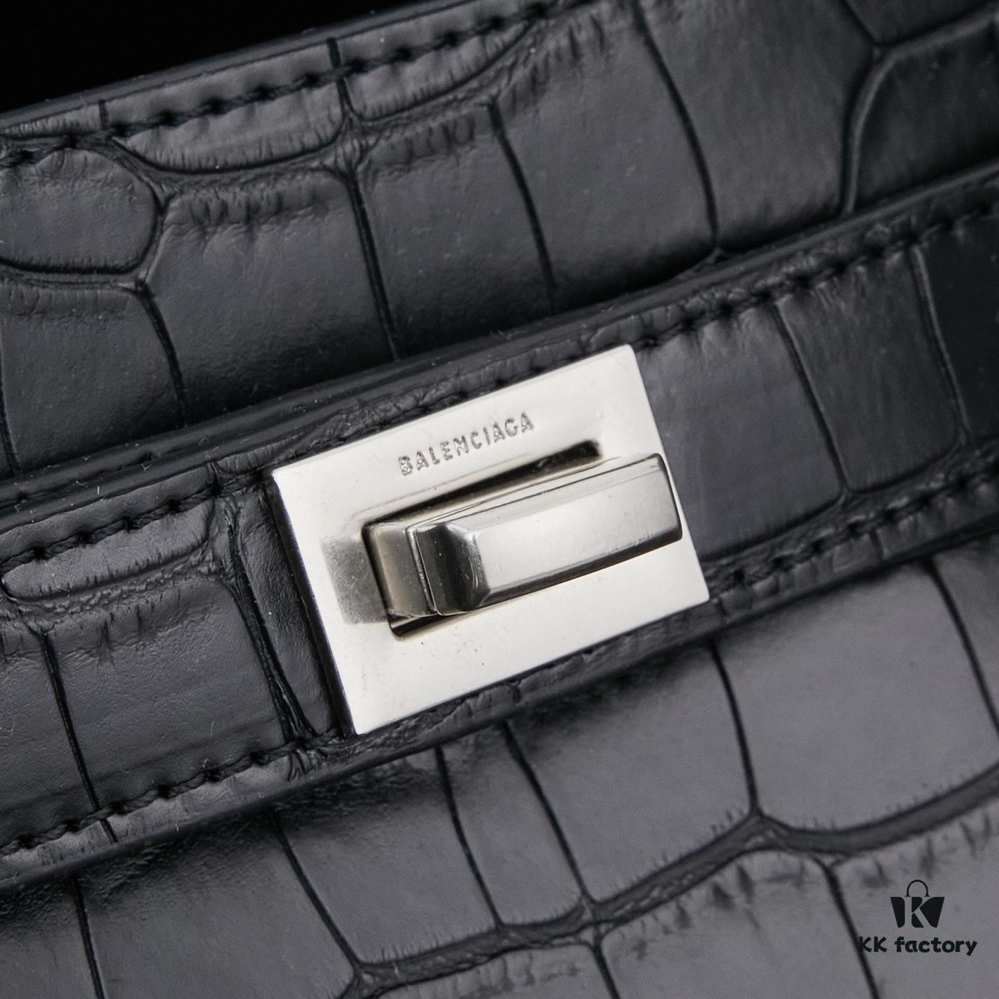 6930da2b6e68136f4d9b199e Large Paris Fashion 2025 Sky-High Balenciaga Belair Carry All Handbag