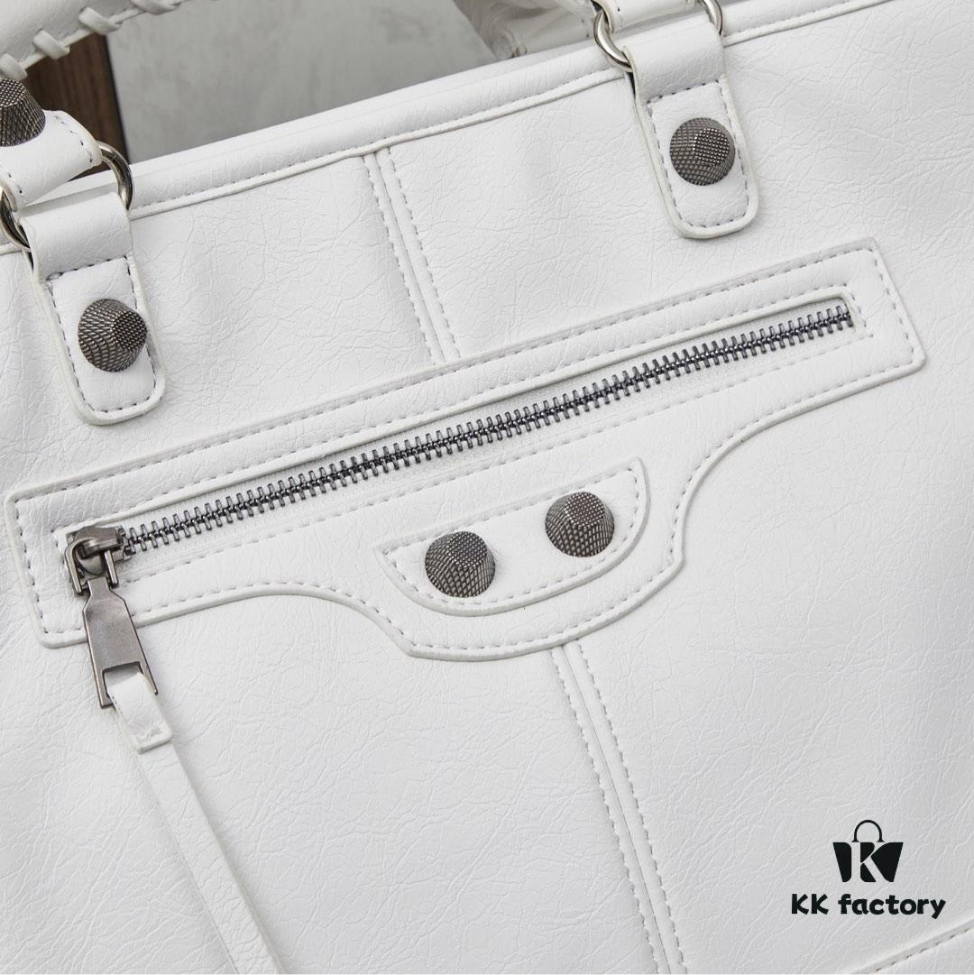 6930da7e6e68136f4d9b1a06 Street King! Balenciaga Motorcycle Bag with Studs