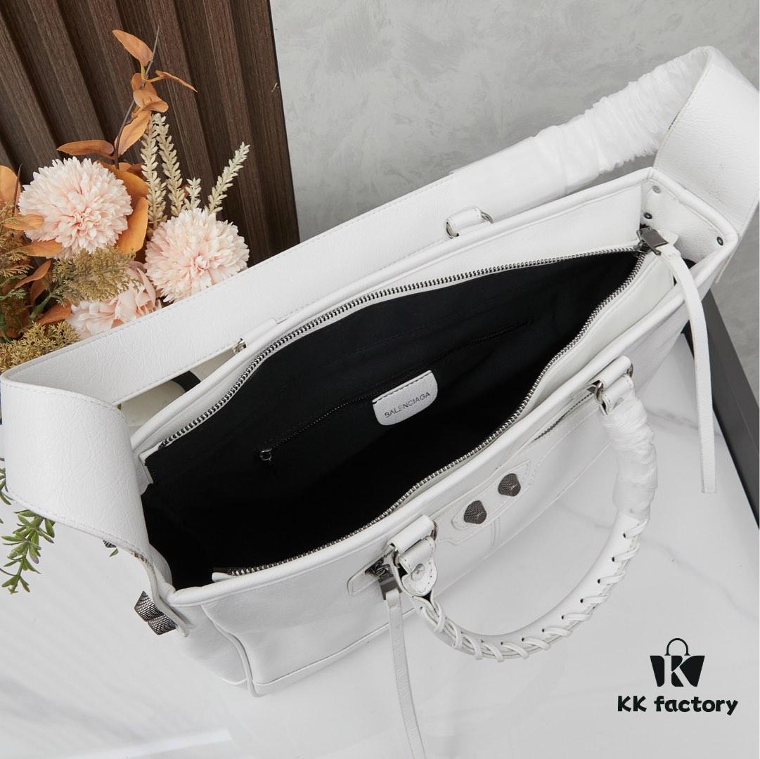 6930da7f6e68136f4d9b1a09 Street King! Balenciaga Motorcycle Bag with Studs