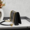 6930daa26e68136f4d9b1a3d Black and Silver Bally x Monaco Puff Bag with Box