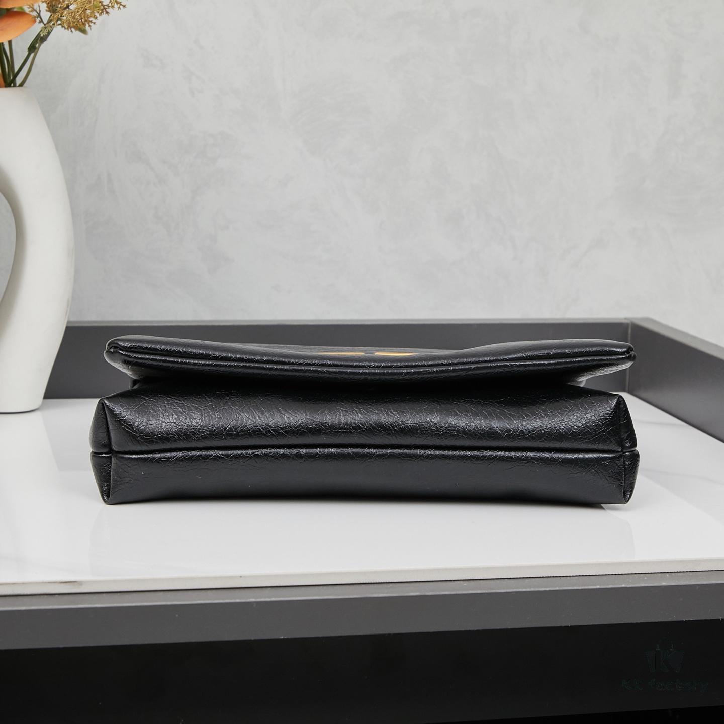 6930daa46e68136f4d9b1a3f Black and Silver Bally x Monaco Puff Bag with Box