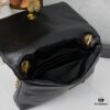 6930daa86e68136f4d9b1a45 Black and Silver Bally x Monaco Puff Bag with Box