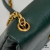 6930daac6e68136f4d9b1a4a Balenciaga Monaco Puff Black and Silver with Box