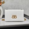 6930dab56e68136f4d9b1a56 Balenciaga Monaco Puff Black and Silver with Box