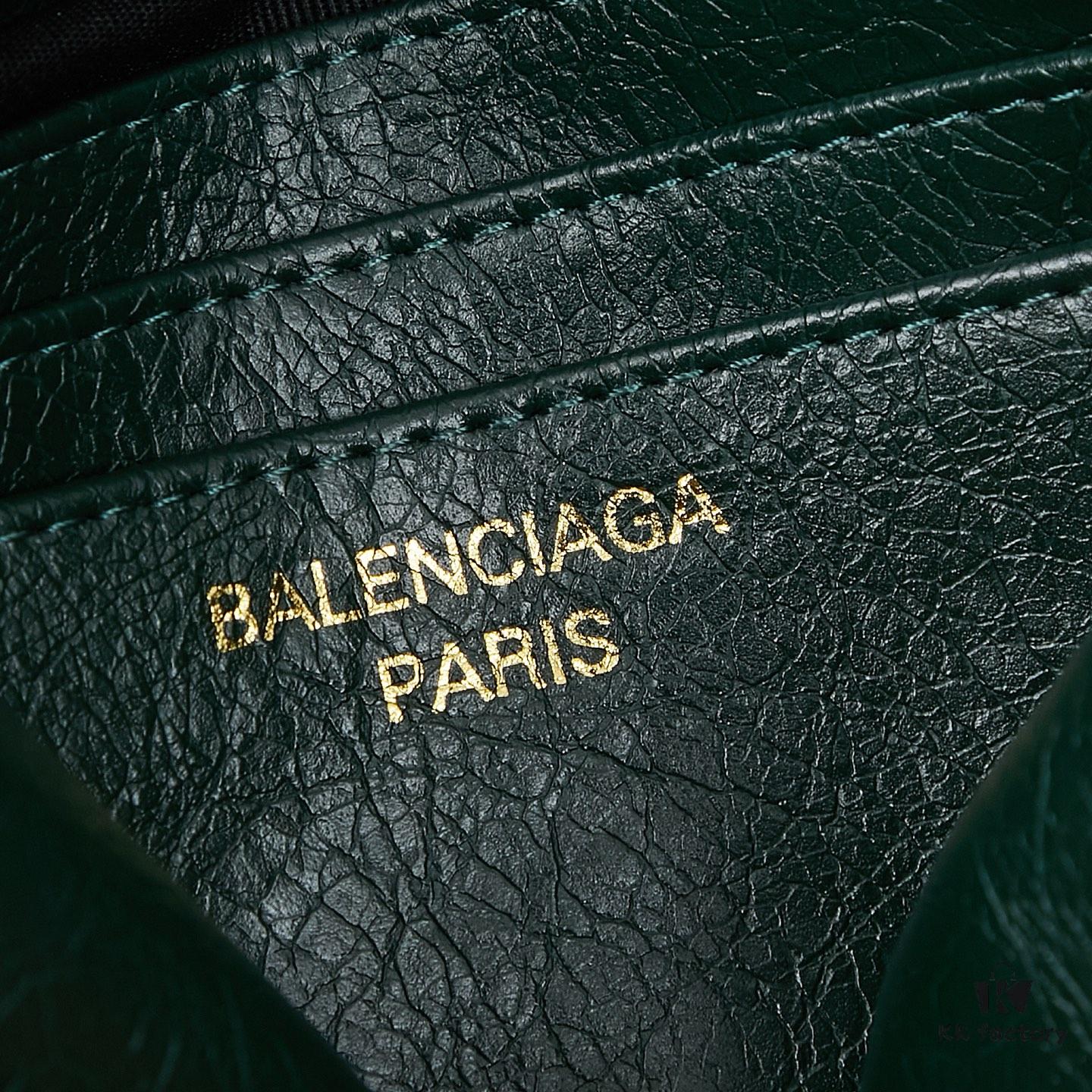 6930dab56e68136f4d9b1a57 Balenciaga Monaco Puff Black and Silver with Box