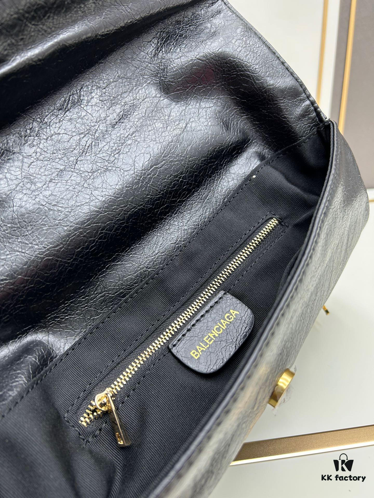 6930db146e68136f4d9b1ad1 Vintage Balenciaga Motorcycle Bag - Stylish and Spacious Crossbody or Handheld Design, Model 6844, Size 31x18