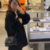 Balenciaga Monaco Puff Black and Silver with Box