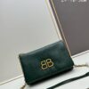 6930db536e68136f4d9b1b15 Balenciaga Monaco Puff Black and Silver with Box