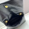 Balenciaga Monaco Puff Black and Silver with Box