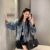 Balenciaga Monaco Puff Black and Silver with Box