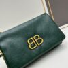 6930db666e68136f4d9b1b28 Balenciaga Monaco Puff Black and Silver with Box