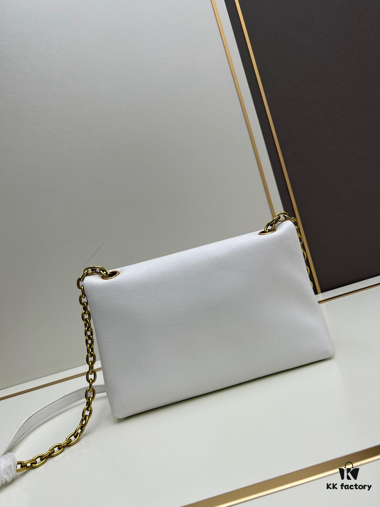 6930db6c6e68136f4d9b1b2e Balenciaga Monaco Puff Black and Silver Bag with Box