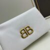 6930db6c6e68136f4d9b1b2f Balenciaga Monaco Puff Black and Silver Bag with Box