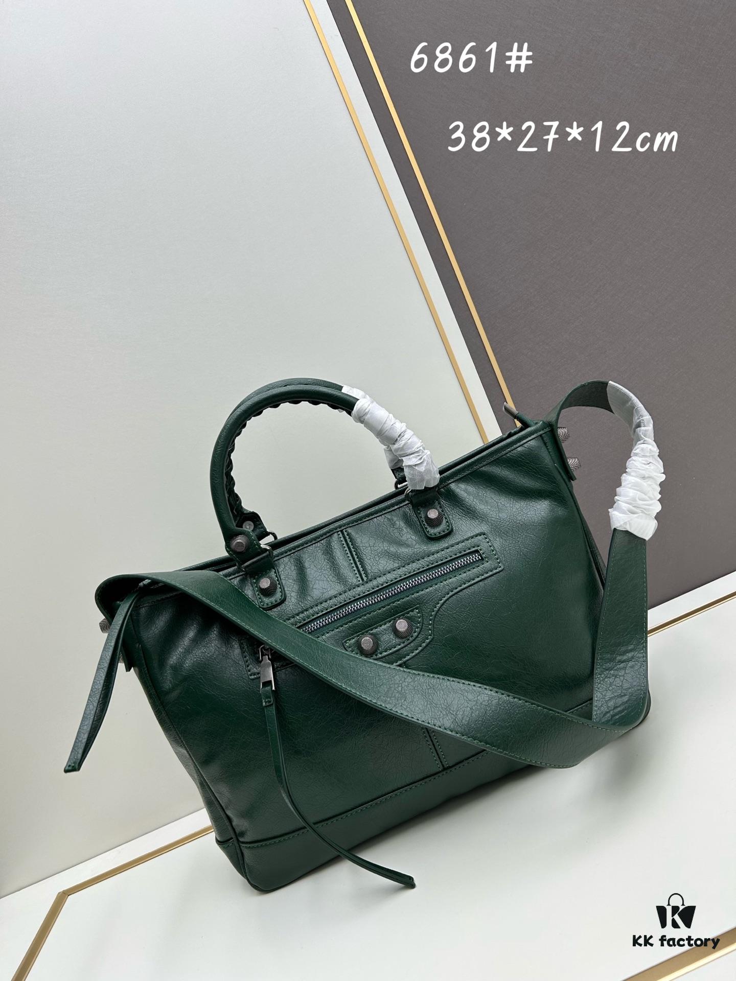Street King! Balenciaga Motorcycle Bag with Studs